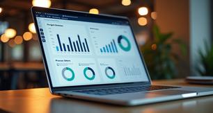 Tablero de control con KPIs de empresa B2B