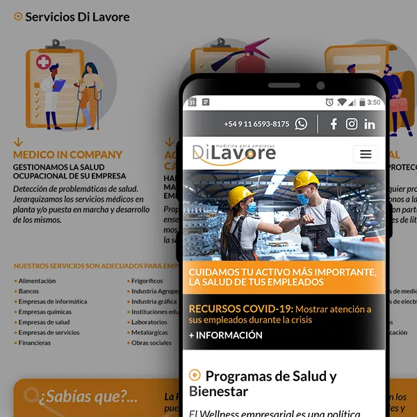 miniatura del cliente: dilavore.com.ar