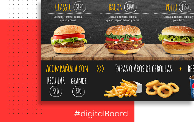 Digital Signage - digital board