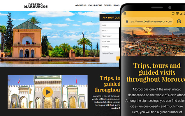 Website de Agencias turisticas